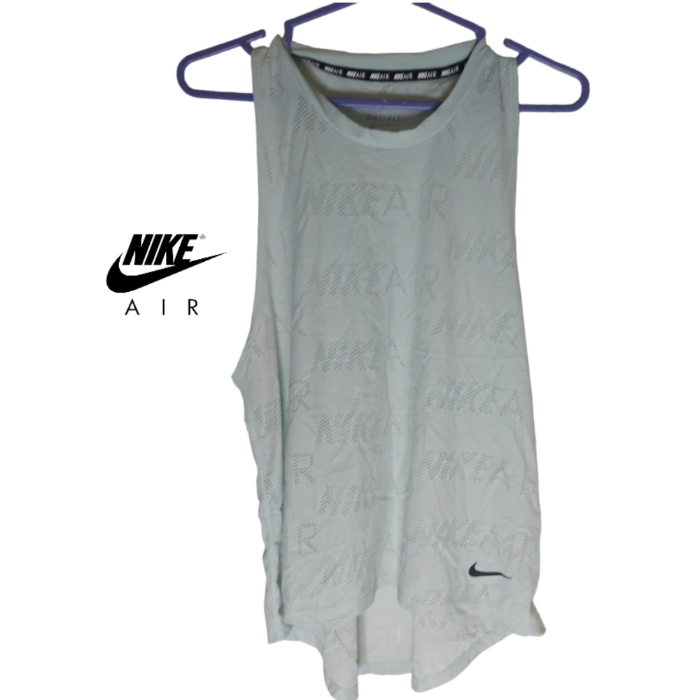 Nike Air Light Blue Mesh Tank Top